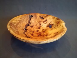 19 inch Hickory Burl bowl